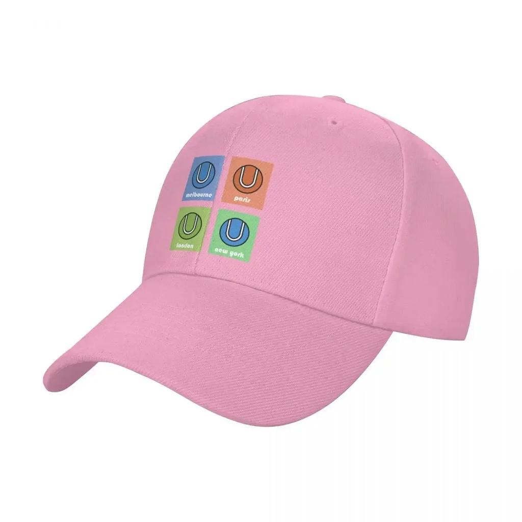 Tennis grand slam cities Baseball Cap beach hat Military Tactical Cap Beach Outing summer hat Unisexs Tennis Women's