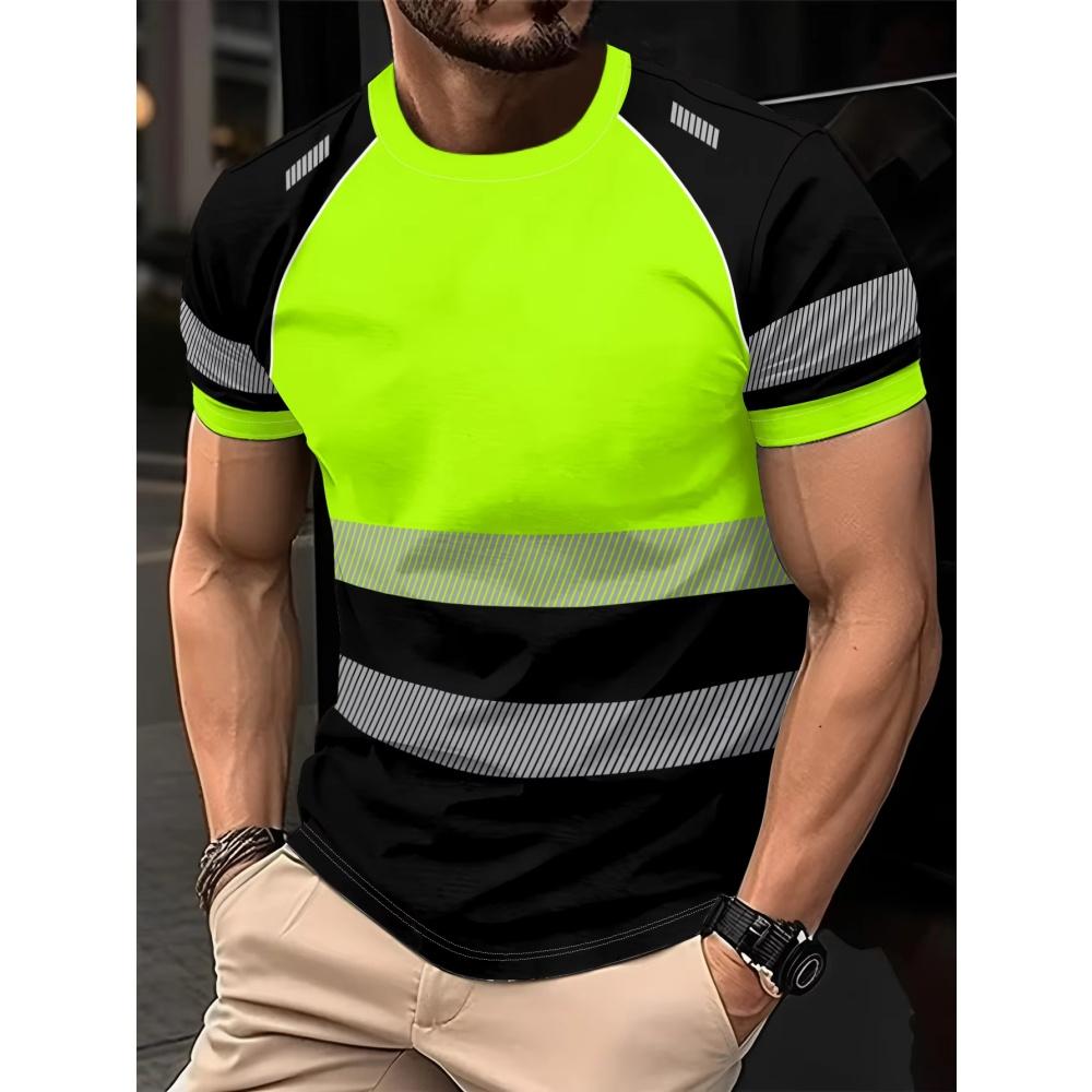 3D Printed T Shirts Summer Breathable O-Neck Tops Short Sleeve Tees