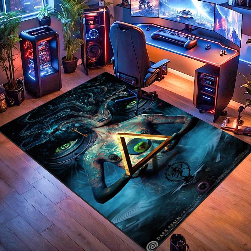 Esoteric Symbols Cosmic Harmony carpet Doormat Home Decor Protective pad Christmas gifts Fashion