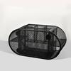 Wholesale Metal Pen Holder Creative Desktop Storage Nine Grid Multi Functional Pen Holder Storage Box Student Stationery Supplies YLE238