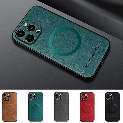 For iPhone 16 15 14 Pro Max Case Leather TPU Cover iPhone 13 Pro Phone Case For Apple iPhone 15 14 12 11 8 7 Plus XS XR X Case