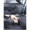 For Fiat 500 2010-2024 ABS Carbon Fiber Car Inside Handle Panel Frame Cover Trim Sticker Car  Accessories