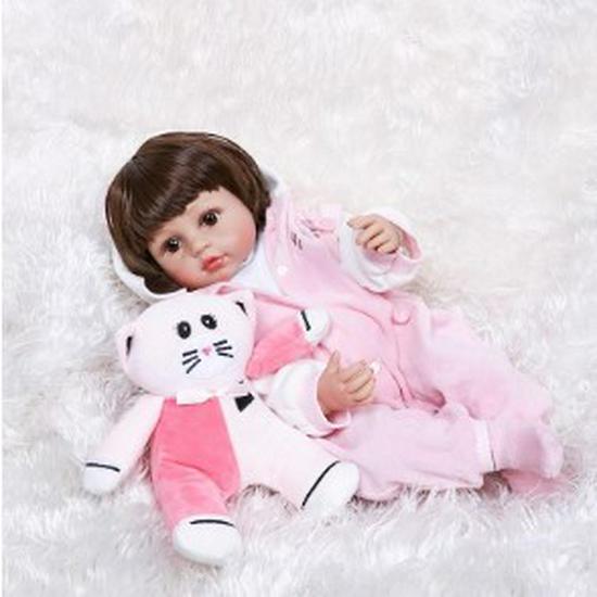 NPK Genuine 55CM Waterproof Full Silicone Reborn Baby Doll