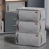 Quilt Bag Visible Window Household Supplies Easy Access Reinforced Handle Quilt Organizer Convenient Organizing Non-woven Fabric