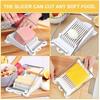 Multifunctional Luncheon Meat Slicer Stainless Steel Fruit Slicer Household Egg Hot Dog Cheese Slicer Kitchen Tools