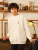 Beams Heart Takibi Bear Big Sweatshirt, Men's, OFF_WHITE, Size M