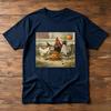 Comfort Colors Chicken Halloween Shirt Funny Trick or Treat Rooster Tee Cute Spooky Season Chicken Lover Graphic TShirt