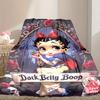 1pc Easy-Care Betty Boop Blanket, Perfect for Couch, Bed, Home, Travel & More, Warm & Durable Printed Blanket
