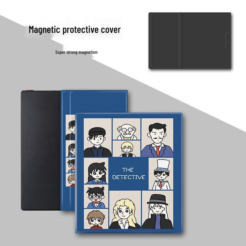 Conan Magnetic Cartoon Protective Case for Onyx Leaf 5S/6/Tab 8C E-reader