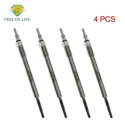 4x Glow Plug 7V For Land Rover Discovery 5 2017- Range Rover Velar 2017+ Discovery Sport 2015+ 2.0 Diesel LR116117 LR128419