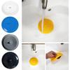 Large Silicone Tub Stopper,6 inches Drain Plug Stopper Flat Suction Cover for Bathtub Kitchen Bathroom Accessories (White)
