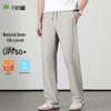 Shanshan Men's Linen Silk Blend Sun Protection Loose Straight Casual Pants