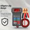 Testeur de batterie à affichage numérique, Détecteur de tension d'accumulateur universel pour voiture, moto et scooter électrique
