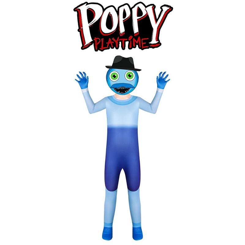 Poppy Playtime Huggy Wuggy Dad Cosplay Jumpsuits Mask Party Costume Outfits Perfect For Cosplay Parties And Halloween!