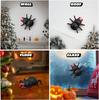 Realistic Wall-Climbing Remote Control Spider Toy with LED Light  for 6+ Boys & Girls, Rechargeable,Halloween Spoof Gifts