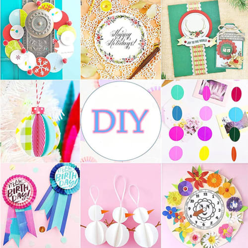 TARATI Circle Cutter, Compass Cutter, Circular Cutter for Paper, 2cm To 20cm Diameter, Circle Cutter with Graduations, Adjustable Size, Easy To Use, C