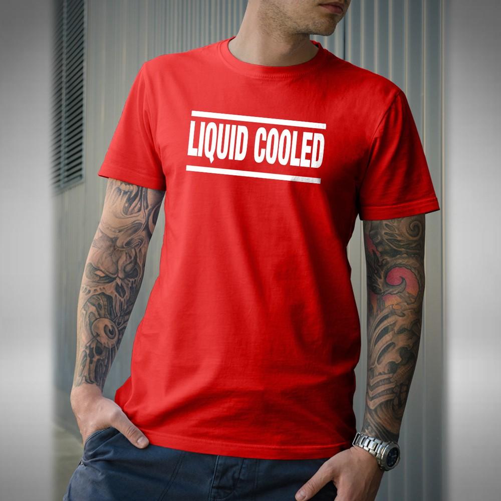 

Liquid Cooled Men s T-Shirt Superbike Motorbike Bikes Road Bike Biker Car Boat M