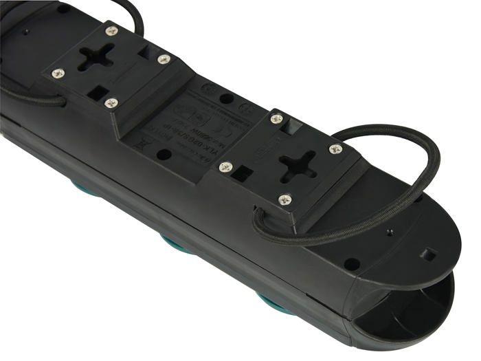 Bloc multiprises - electraline - 30923 - 3 prises - câble 1,4 m - ip44 extérieur