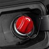 Hard Red Carbon Fiber Car Fuel Tank Cap Stick Protect For BMW 3 5 7 F30 F10 F01