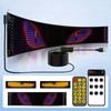 5V LED Matris Piksel Panel DIY RGB Aydınlatma Grafiti Kayan Metin Panosu, Ön ve Ön Cam Ekranı, Uzaktan Kumanda ve APP Kontrolü