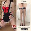 Sexy Lingerie Playful Maid Naked Back Dress Sexy Pure Lust Ruffle Edge Apron Lace Passion Free Uniform