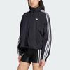 Adidas Originals Adicolor Ss25 Woven Windbreaker Logo Three Stripes Classic Sports Stand Collar Long Sleeve Jacket Women Jacket JX1451