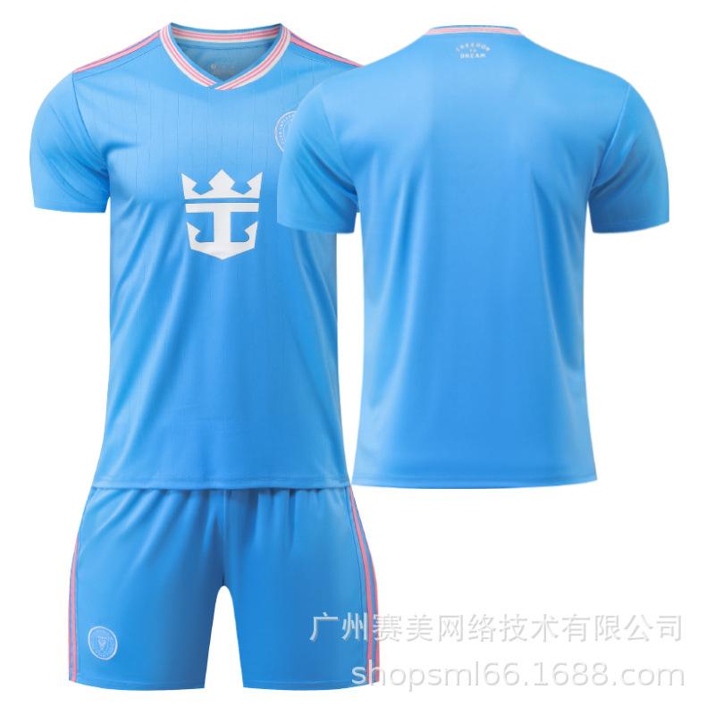 

25-26 Miami Two No. 10 Messi Jersey 9 Suarez MLS Beckham Football Jersey 28#