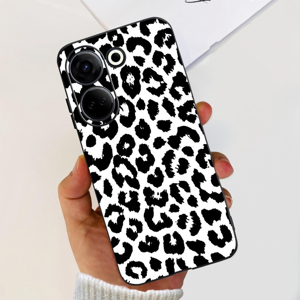 For Tecno Camon 20 Pro 4G 5G Case Cute Cat Cartoon Love Heart Liquid Silicone Shell For Tecno Camon 20 Premier Camon20 4G Funda