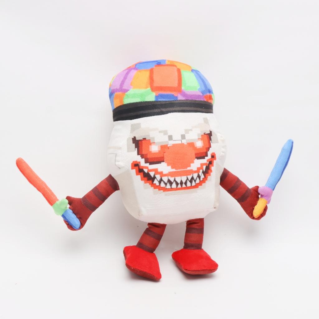 Nejnovější Plyšák Steal a Brainrot Cappuccino Clownino Hračka pro Aktivity Dárek Cappuccino Clownino Aktivita Fanoušek Dítě Narozeniny Vánoční Dárek