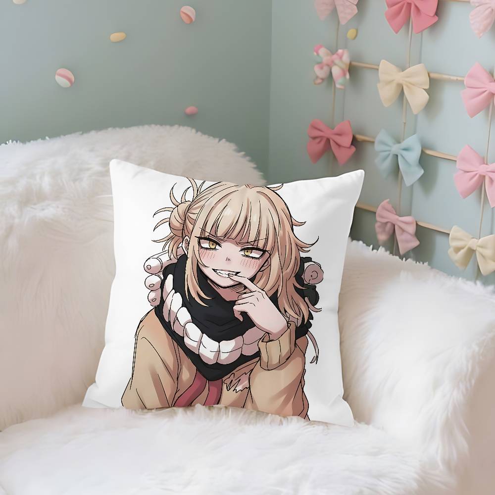 Anime Cute TtogahimikoS Case Plush Fabric Soft Pillowcase Double Sided Print Cushion Cover Household Gifts