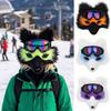Simulation Plush Fox Mask Fursuit Halloween Cos Animal Adult Party Ski Goggles Wolf Dog Hood
