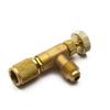 Air-conditioning Fluoride Safety Valve Adapter Anti-Air Leakage Brass