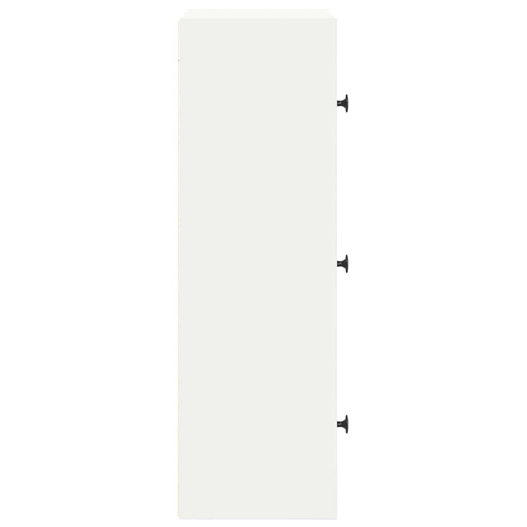 Bookshelf White 40 x 24 x 77 cm Particleboard