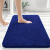 HAPIHAPPY New Chenille Bathroom Rug Mat Extra Soft Thick Absorbent Shaggy Bath Mats Non-Slip Machine Wash Dry Plush Bath Rugs