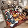Tom & Jerry Weihnachtssocken-SetBüromatte Heimdeko Geschenk für Halloween & Weihnachten LD71