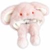 Thickened Rabbit Ear Hat Moving Ears Cartoon Animal Hat New Plush Winter Hat  Cold Weather
