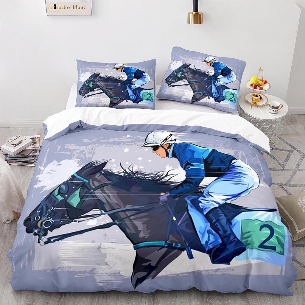 Color Lead Painting Duvet Cover Queen Size Farmhouse Theme 3 Pieces Bedding Set Watercolor Painting Style Art Print Quilt Cover