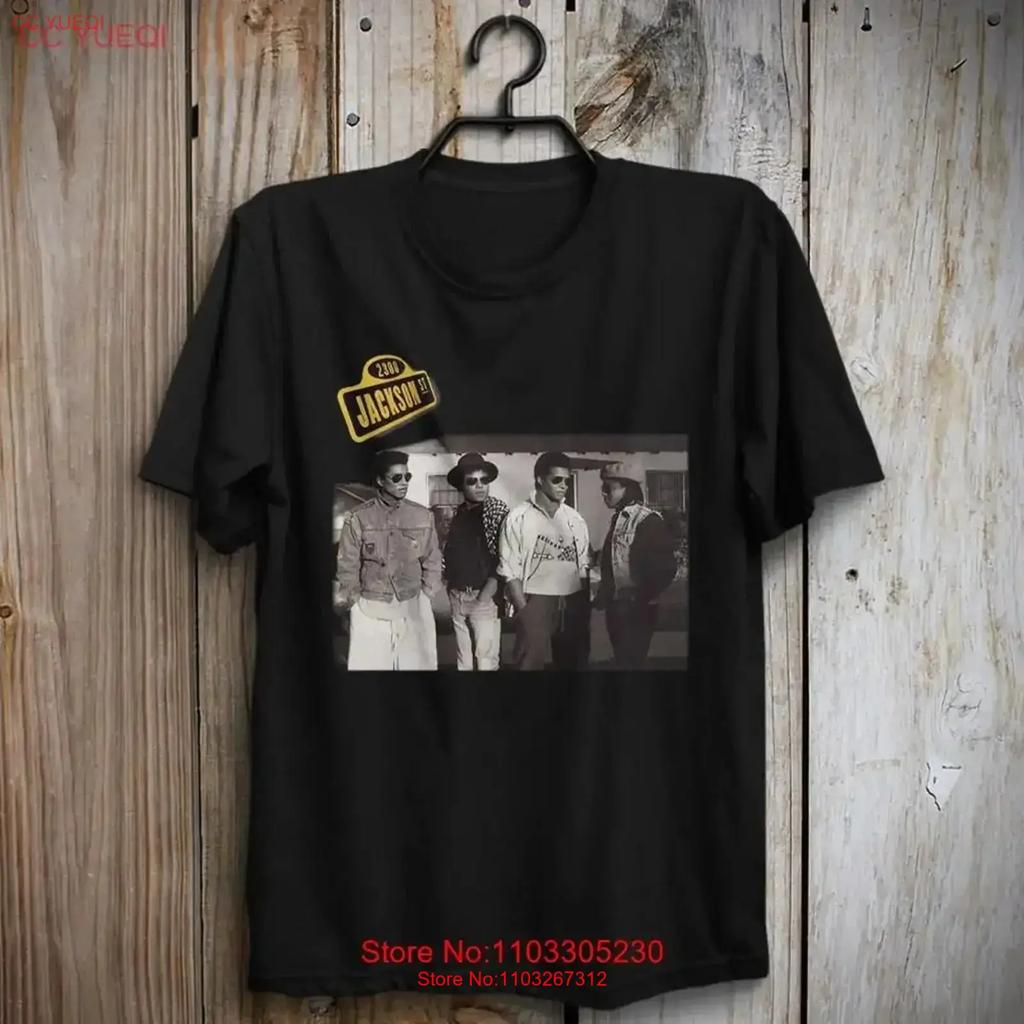 2300 Jackson 5 Street T Shirt Jermaine Jackie Tito Marlon Michael I Want You Back Vintage Top For Everyday Wear Slightly