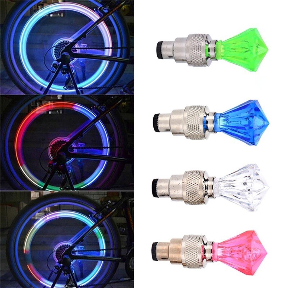 Safety Bright Bike Bicycle Cycling Car Wheel Tire Tyre LED Spoke Light Lamp