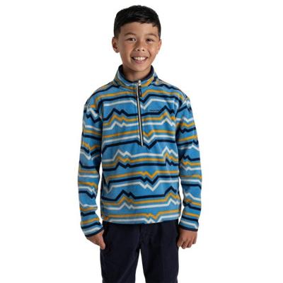 Childrens/Kids Embroidered Funnel Neck Sweatshirt