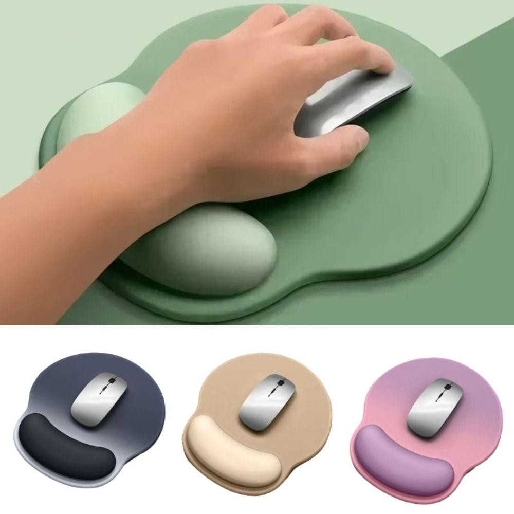 Soft Comfortable Wrist Rest Non-Slip Desktop Wrist Support Durable Ergonomic Mouse Pad  Office Use