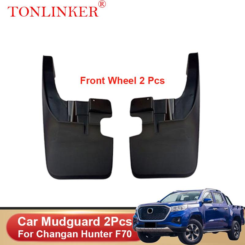 TONLINKER Car Mudguard For Changan Hunter F70 Pickup -Present Mudguards Splash Guards Mud Flaps Fender Mudflaps