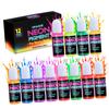 Thick Resin Coloring Pigment High Concentration UV Stable Dye with Cap Bottle 10ML Capacity Suitable for Art