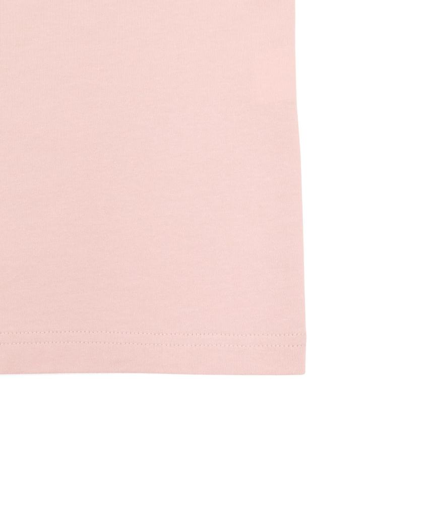 NEW ERA Short Sleeve Oversized Pink Rouge White M Cotton Tee Box Logo T-Shirt S/S
