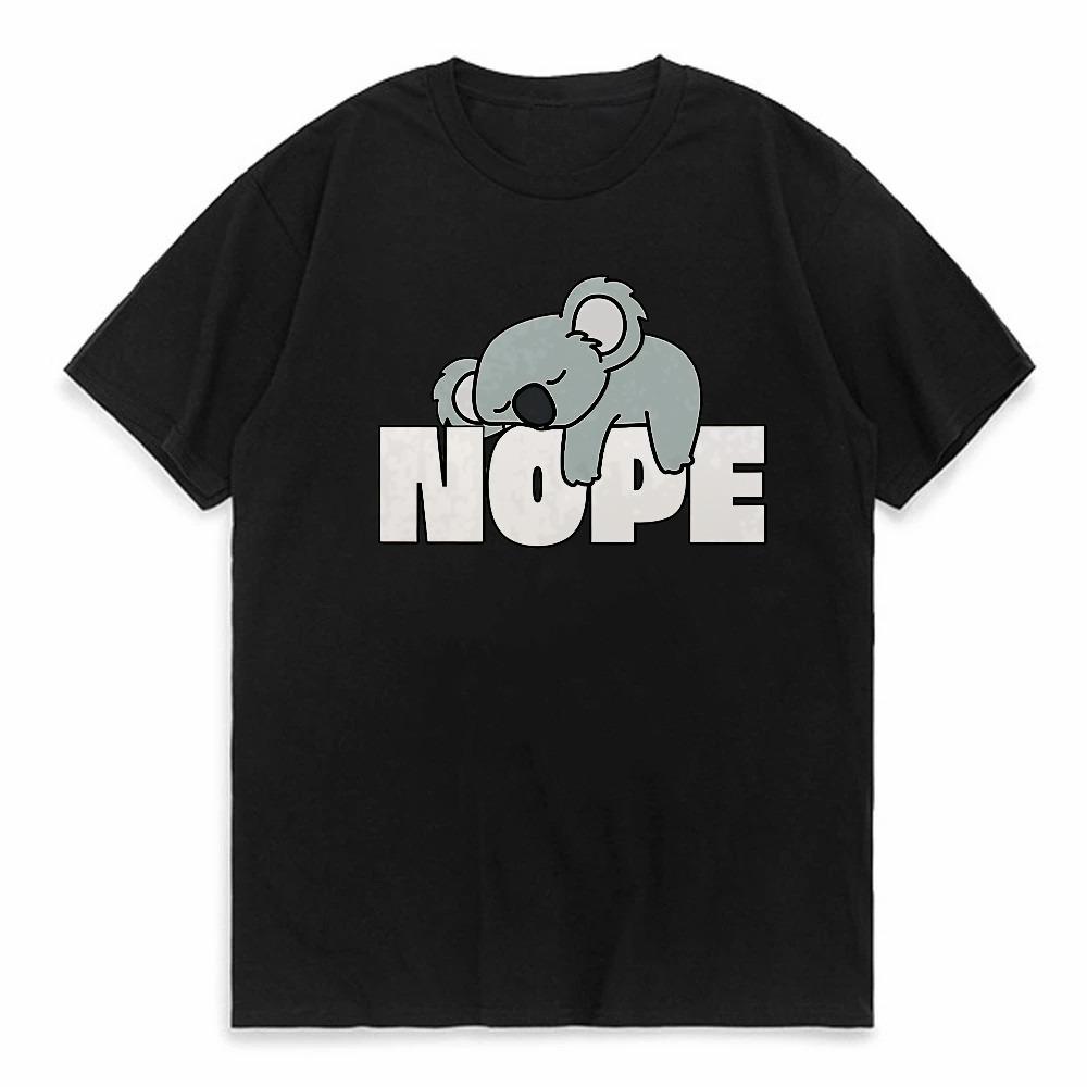 

Nope Sorry I WonT Get Up print graphic t shirt summer Harajuku Breathable o neck tee men women fashion casual Street Style tees 4XL
