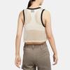 Jordan Logo Print Breathable Round Neck Sleeveless Vest Women Tops White DO5036-133