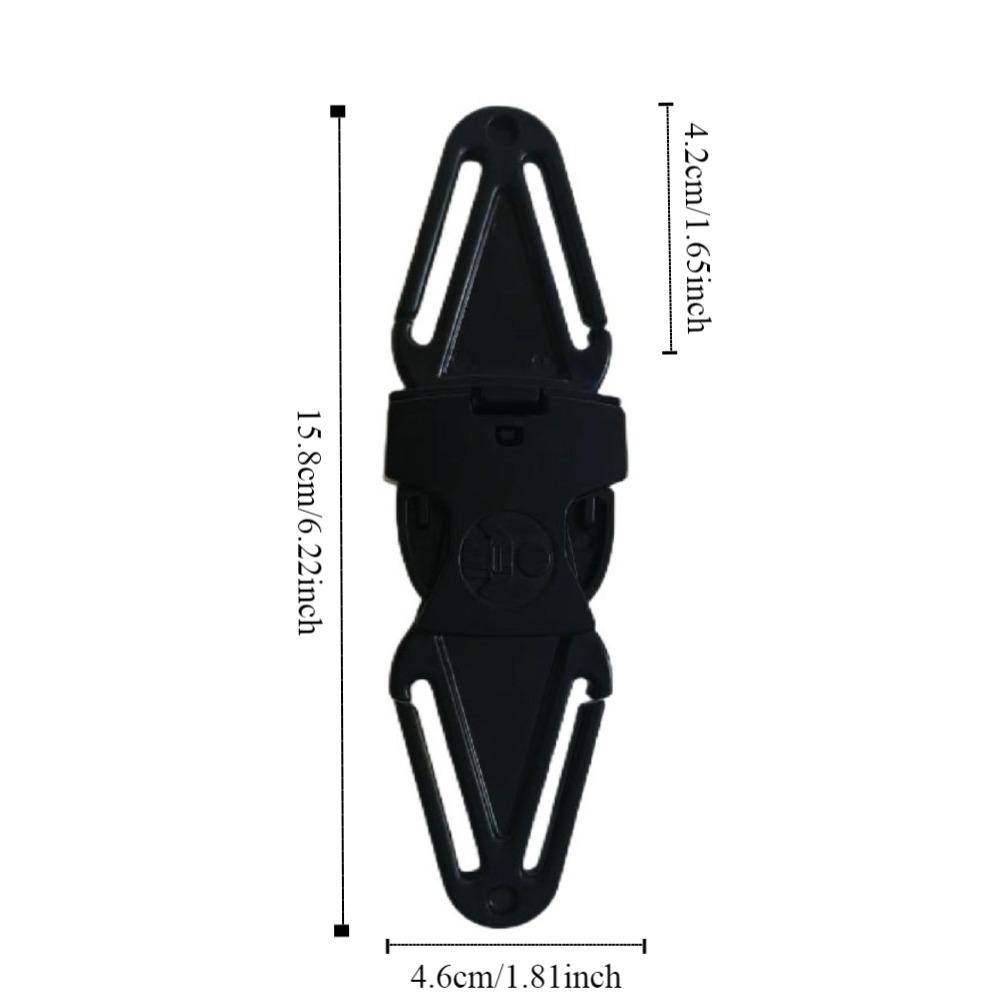 2PCS Adjustable Car Seat Belt Clip Safety Cover Baby Stroller Chest Buckle  Prevent Injury