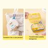 Pill Box Triple Sealing Moisture-Proof Pill Organizer with Independent Compartments Portable Cloud Shape Divided Pill Container with DIY Custom