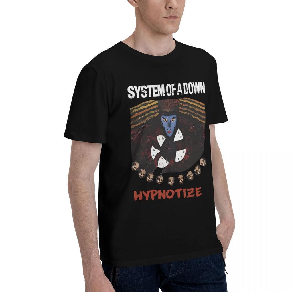 System Of A Down 100 Cotton Casual Breathable Confortable Man Funny Mens TShirt Graphic Tee