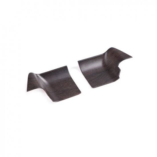 ABS Eichenholzmaserung Türgriff Schalenabdeckung Zierleiste für Land Rover Defender 90 20-22